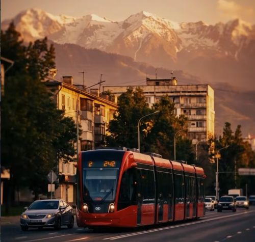 Алматыда ұзындығы 18,3 шақырым болатын алғашқы LRT желісінің құрылысы басталды
